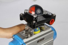 带限位开关和电磁阀的进口气动执行器
